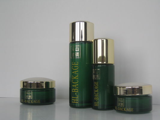 Προσαρμοσμένα παγωμένα μπουκάλια και βάζα 100ML 40ML γυαλιού κρέμας πυρόλιθου καλλυντικά